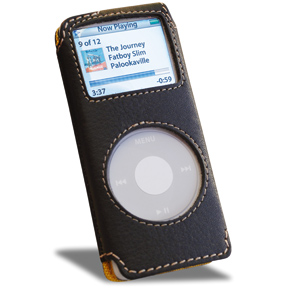 Covertec Leather cases for iPod nano
