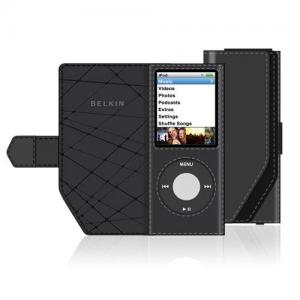 Belkin Leather Folio Case for 4th Gen iPod nano
