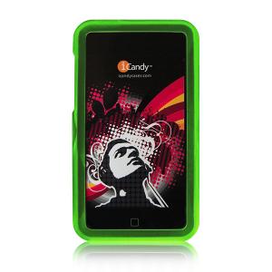 iCandy Rave Cases for 2nd & 3rd Gen iPod touch -  Green