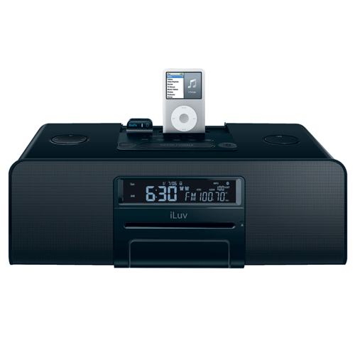 iLuv i199 BluePin Hi-Fi Multimedia System With CD Player For iPod