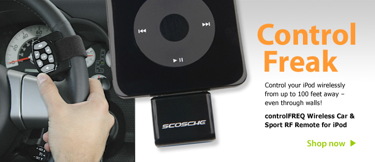 Scosche RF Remote for iPhone and iPod