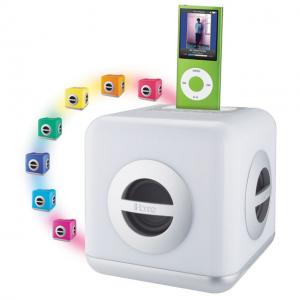 iHome iH15W LED Color Changing Stereo System with Subwoofer for iPod