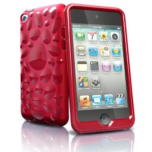 iSkin Pebble Case for iPod touch 4 - Blaze Red